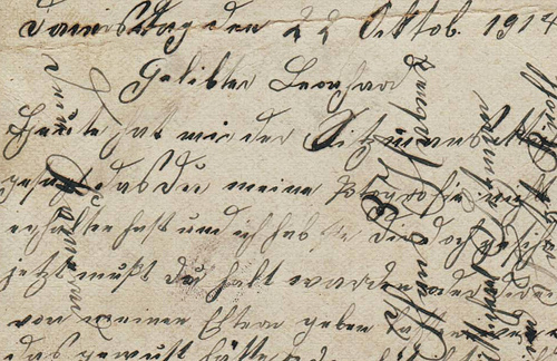 Handwriting - free texture