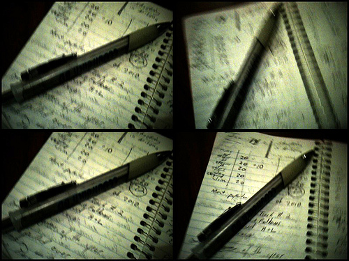 start your notebook now