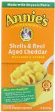 Annie's Homegrown Totally Natural Shells & Real Aged Cheddar Mac & Cheese, 6-Ounce Boxes (Pack of 12)