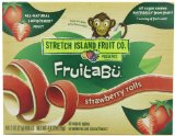 Stretch Island Fruitabu Rolls, Strawberry, 6-Count Rolls (Pack of 6)