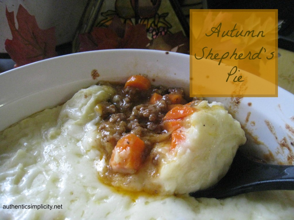 Autumn Shepherd's Pie #acornsquash #squash #autumnrecipes