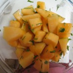 Honey Lime Cantaloupe