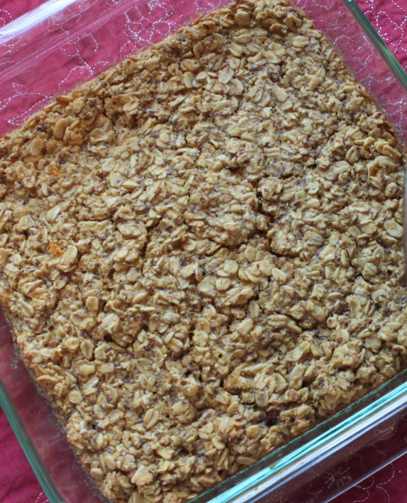 pumpkin spice baked oatmeal