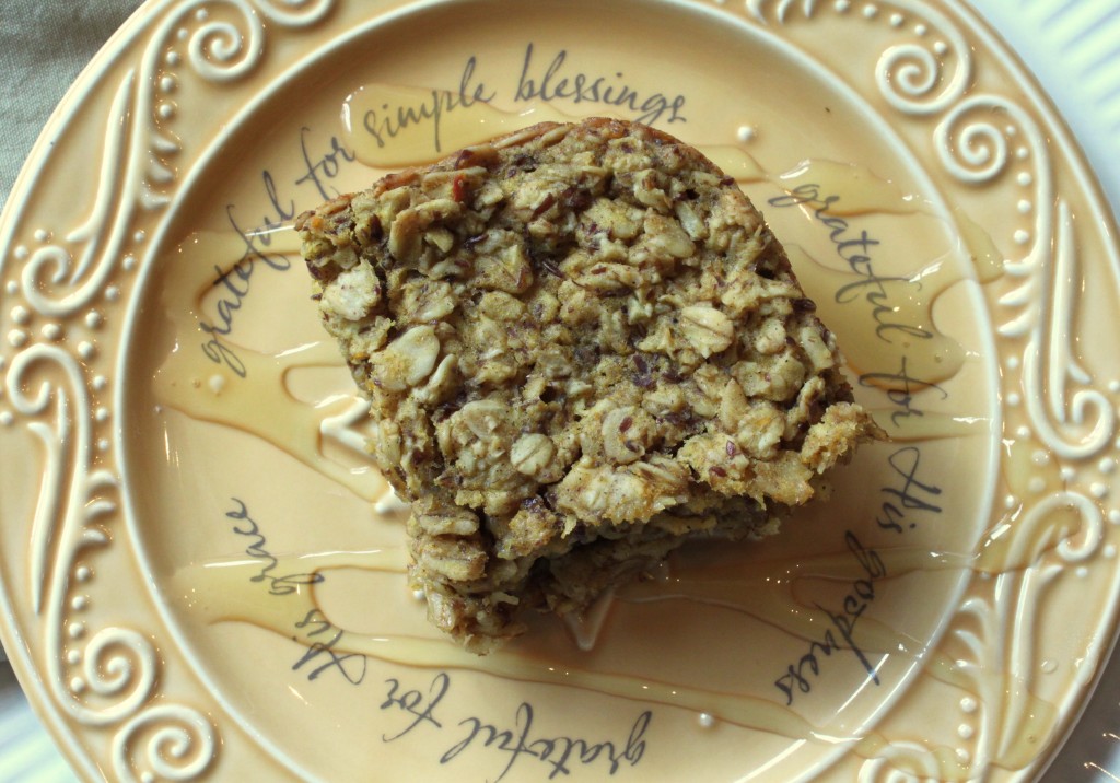 pumpkin spice baked oatmeal