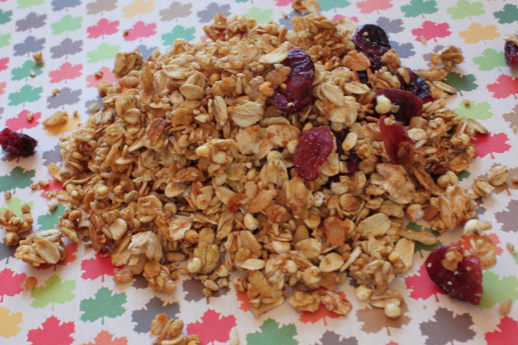 Pumpkin Spice Granola #autumn #pumpkineverything