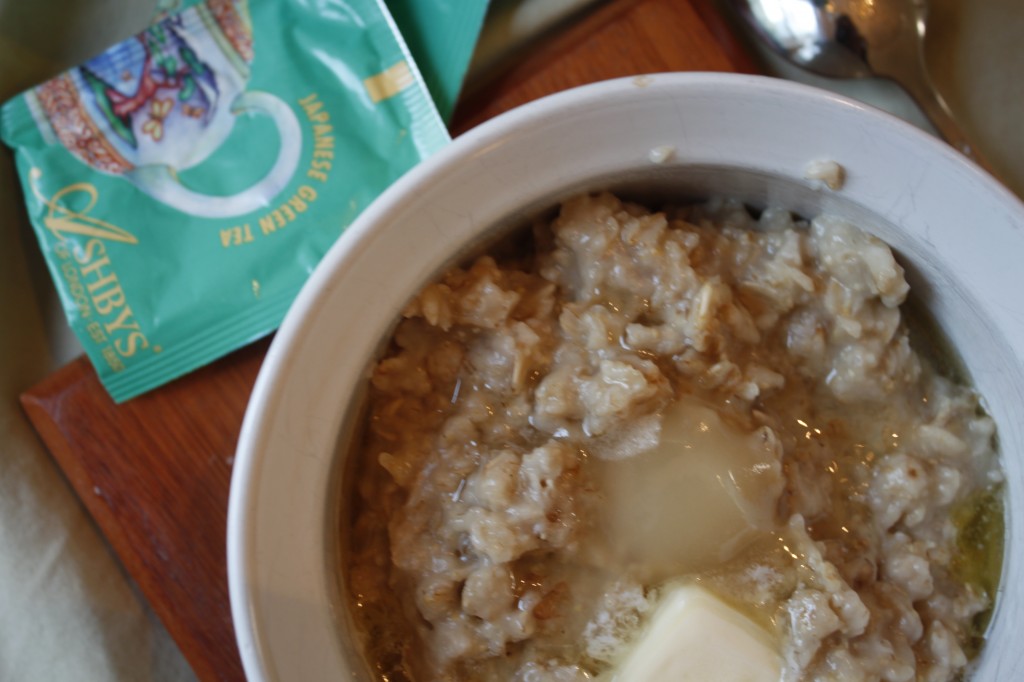 green tea oatmeal