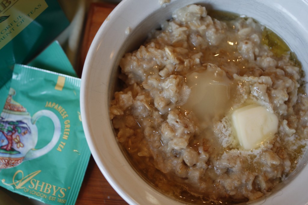 green tea oatmeal