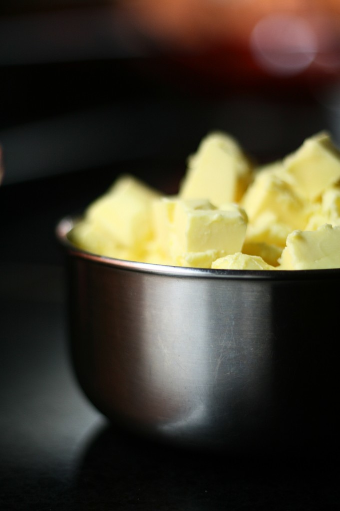 bowl of butter