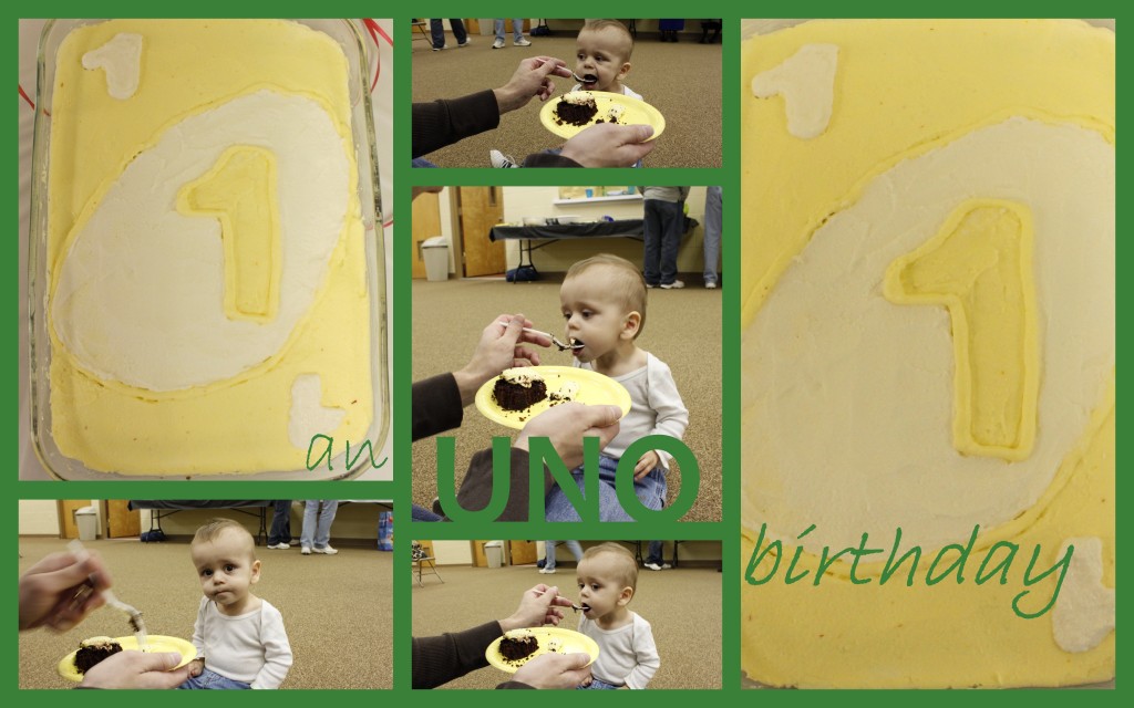 UNO birthday - cake