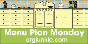 menu plan monday