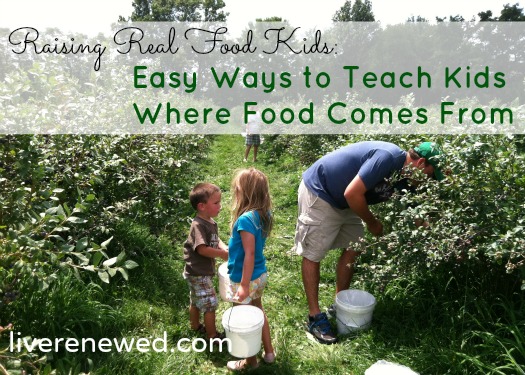 raising real food kids
