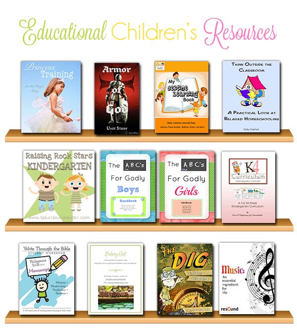 Educational Items in Homemaker's Bundle