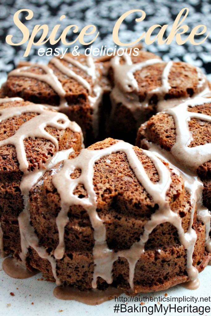 Spice Cake, Easy and Delicious