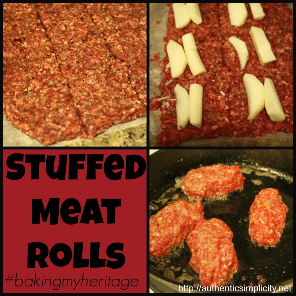 Stuffed Meat Rolls #bakingmyheritage #groundbeef #Finnishcuisine